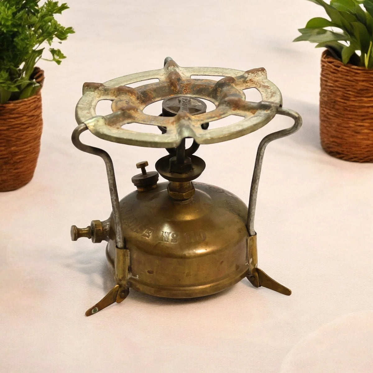 Brass Vintage Gas Stove– Shri-badri