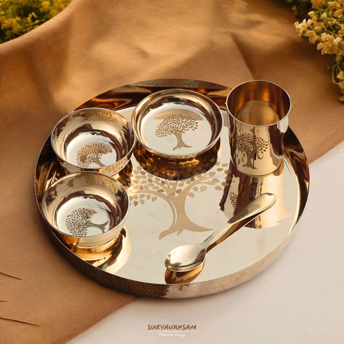 Pure Kansa Dinner Set of Laser Design